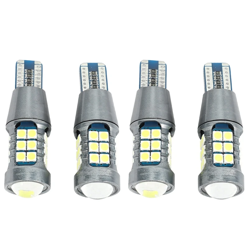 

4 шт., Автомобильные светодиодные лампы для указателей поворота 3030 27SMD T15