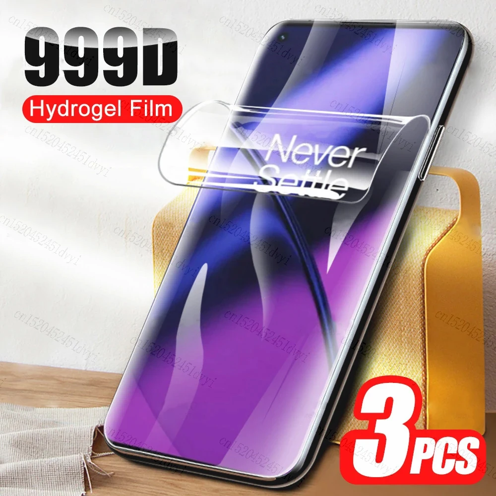 

3PCS Hydrogel Film For OnePlus Nord CE 3 5G 6.7" Screen Protector For OnePlus Nord CE 3 Protective Film Full Cover