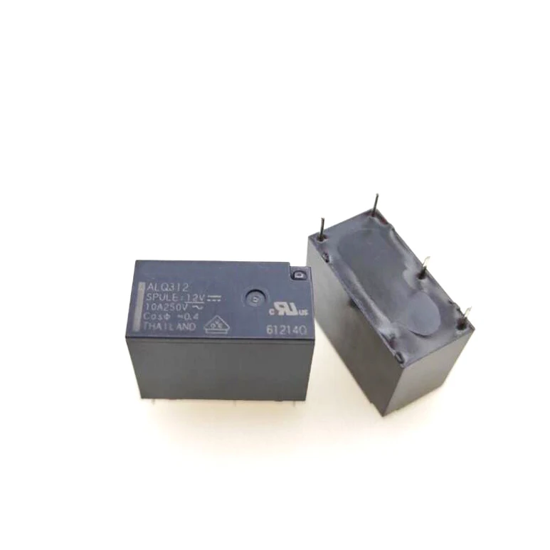 Новое реле ALQ312 JQ1aP-12V-F 10A 250VAC12V 12VDC DC12V 4PIN