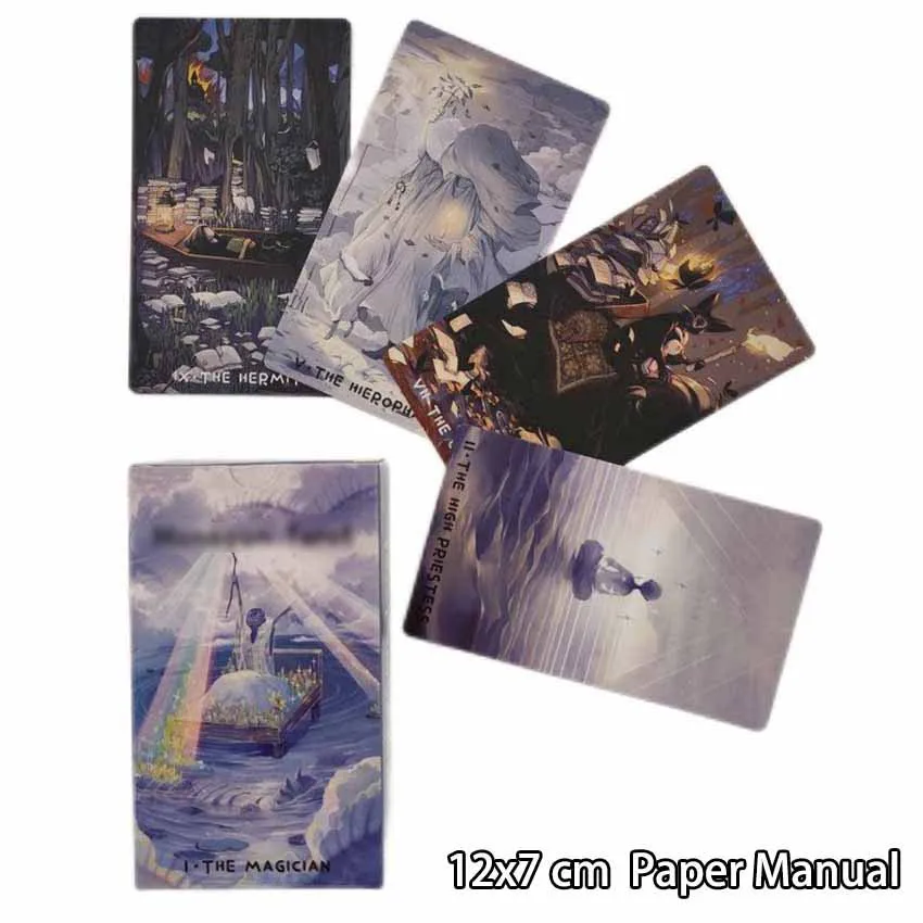 Купить Бумажные карточные игры Magic Tarot 12x7 см