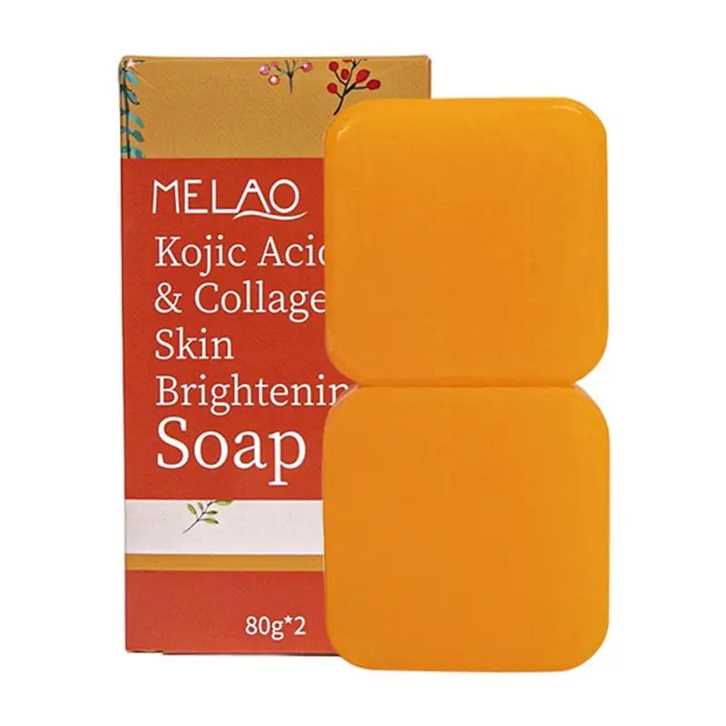 

Whitenings Soap Bar Kojic Acids Brightening Soap For Smooth Face & Body Black Spot Scars Elimination For Freckles For Men/Women