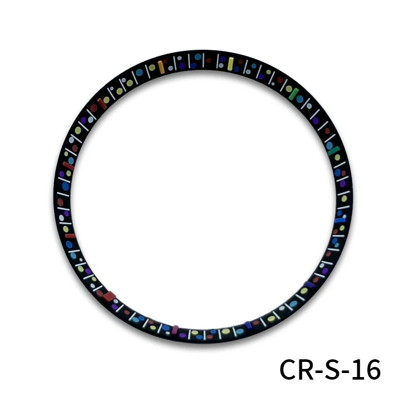 Inner Shadow Ring Black White Scale Watch Parts SKX SKX007 009 Outer Diameter 30.5mm Refitted Watch Accessories