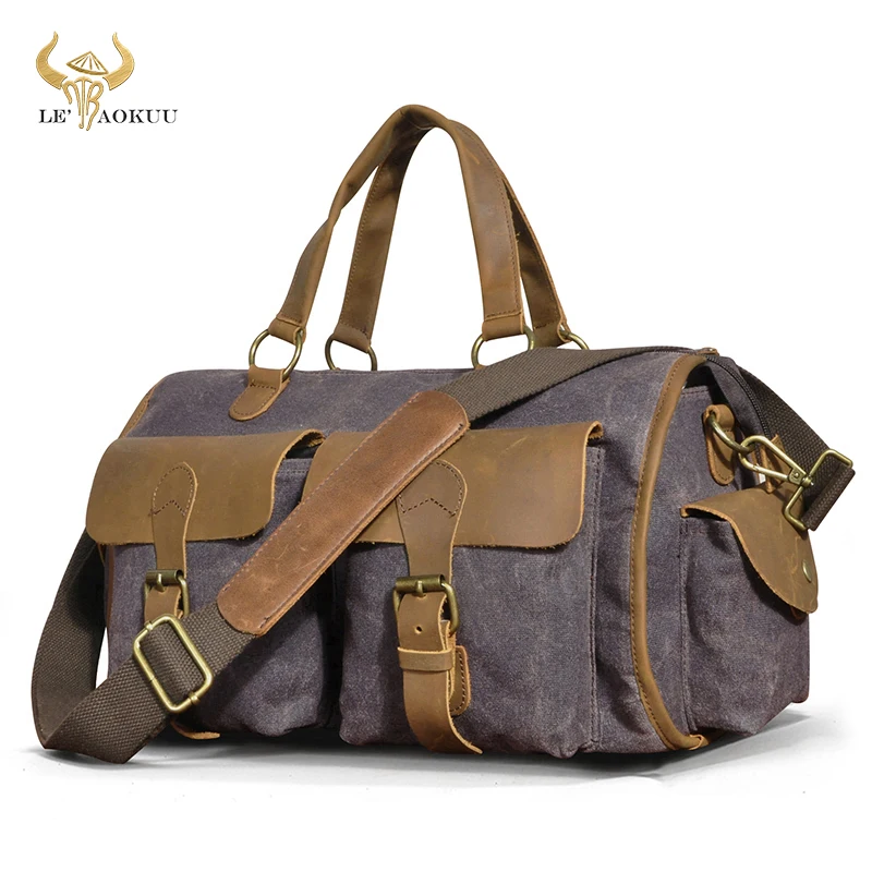 

Большая Дизайнерская Дорожная сумка-портфель из кожи Крейзи Хорс, портфель-органайзер, сумка-тоут для ноутбука, мужская сумка-мессенджер 1097