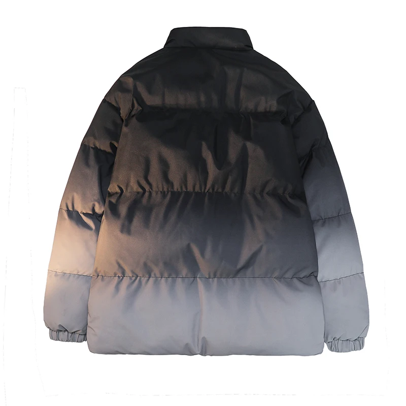 2025 Мужская повседневная куртка комбинированная простая свободная осенне-зимняя