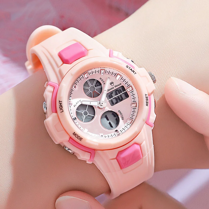 

Disney Cool Luminous Children's Watch Date Timing Alarm Clock Menu 249