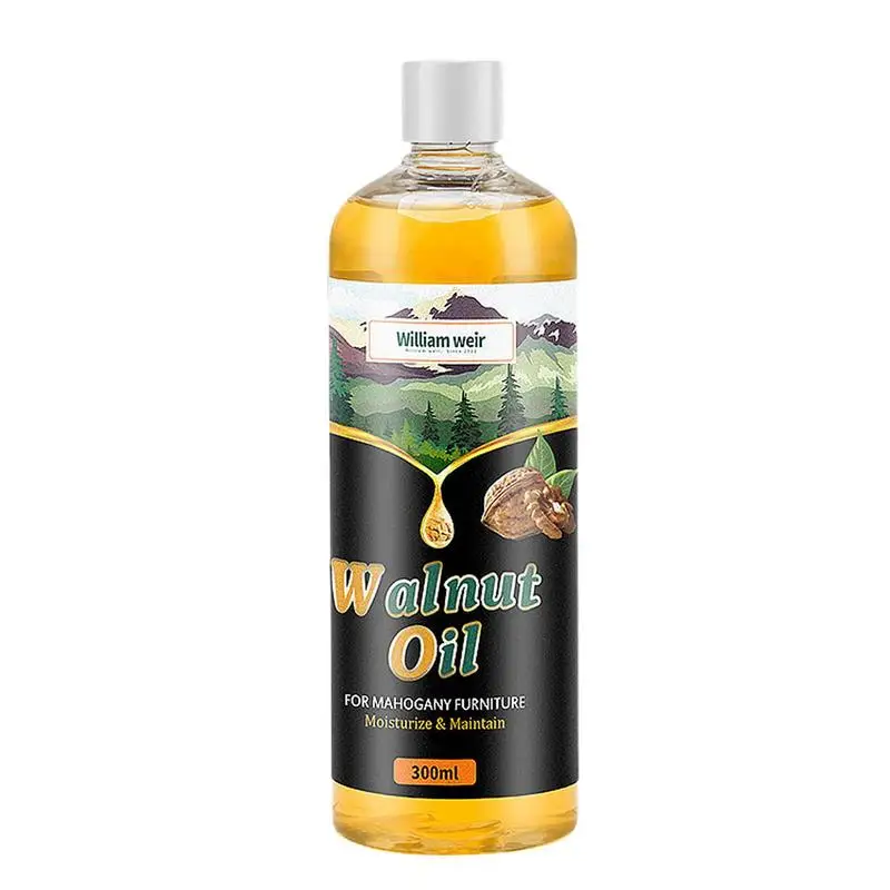 

10.15 Oz Natural Walnut Oil Wood Furniture Cleaner And Polish Deep Nourishing Floor Care Prevent Cracking And Deformation