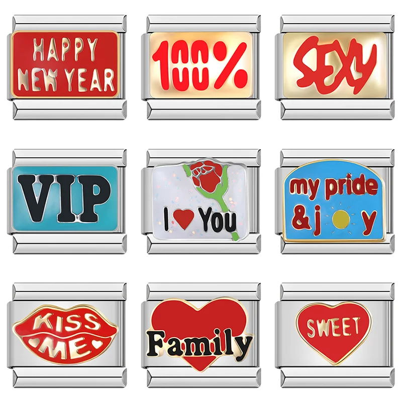 Браслет Hapiship из нержавеющей стали диаметром 9 мм с глазурью, 2023