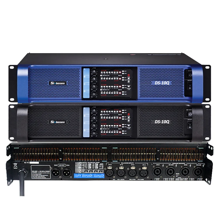 

DS-10Q professional power amplifier 1000w 4 channel karaoke dj amplifier audio