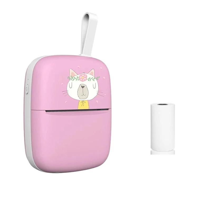 Портативный мини-принтер для Термальной Печати Этикеток Карманный принтер