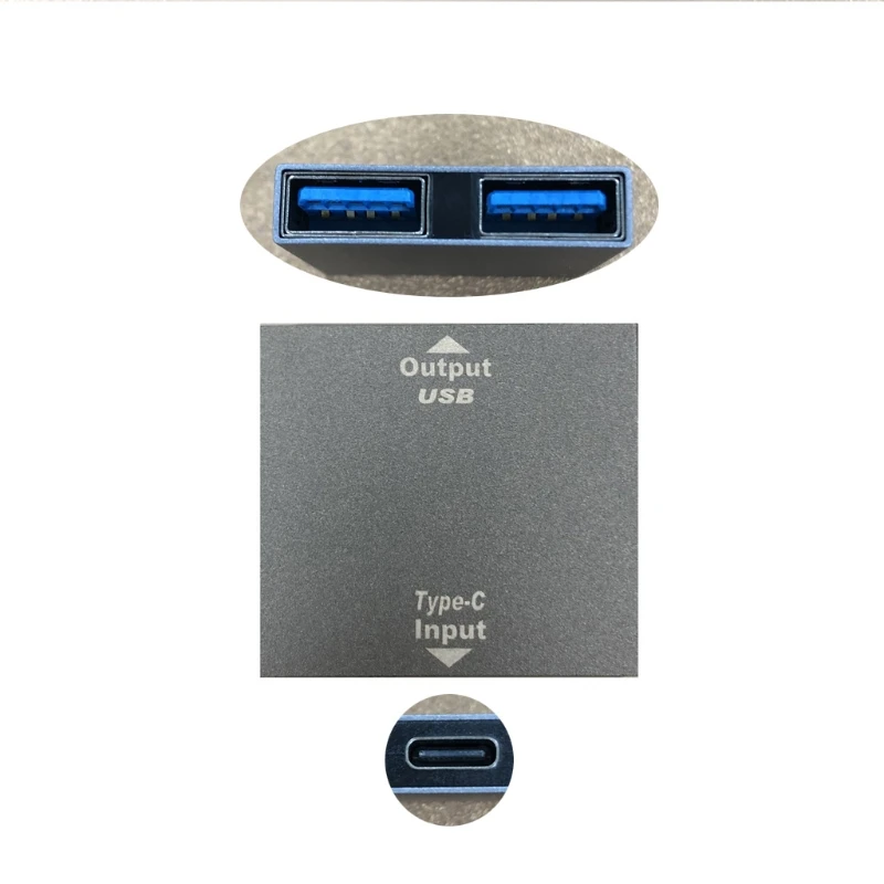 

Переходник с разъема USB C на два разъема USB 3,0