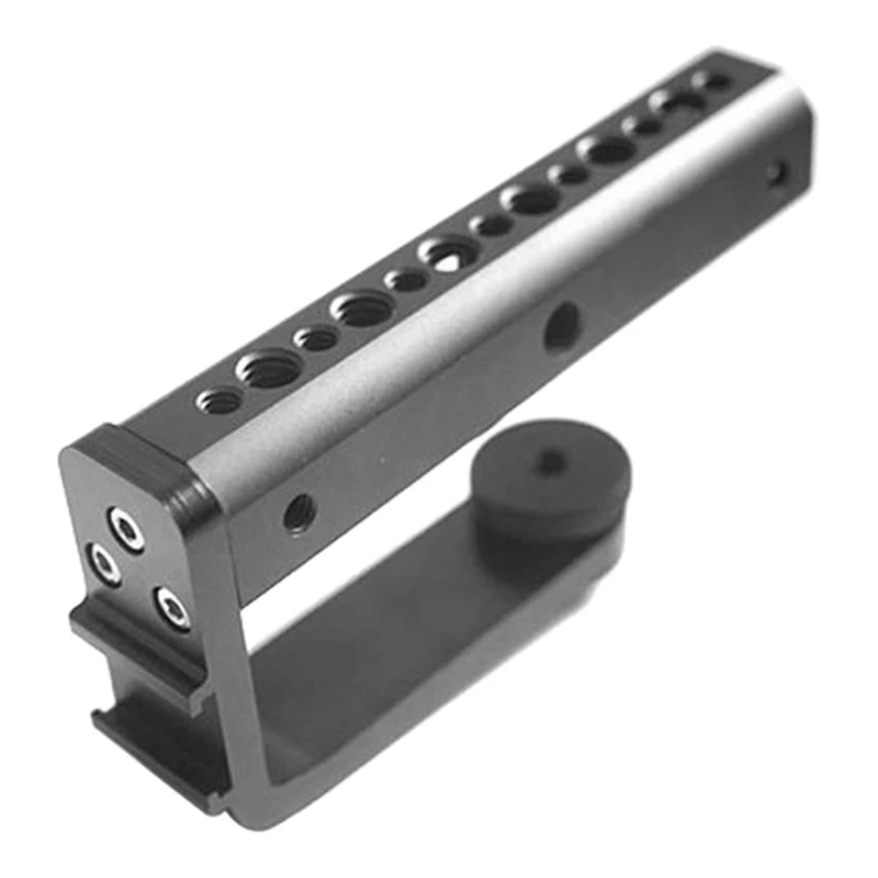 

Camera Hot Shoe Top Handle With 1/4Inch 3/8Inch Thread Universal Video Stabilizer
