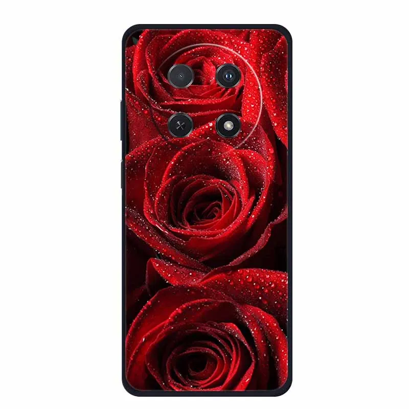 Чехол для телефона Huawei Nova 12i чехол Nova12i черный силиконовый мягкий задняя крышка 6 7