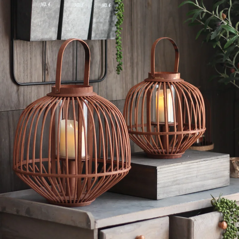 

Modern Hanging Candle Holders Wood Outdoor Nordic Candle Centerpieces Home Accessories European Portavelas Wedding Decoration