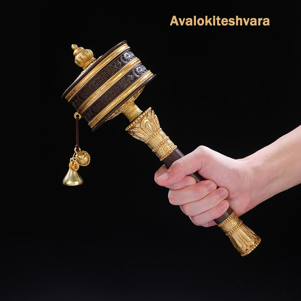 

Молитвенное колесо из латуни