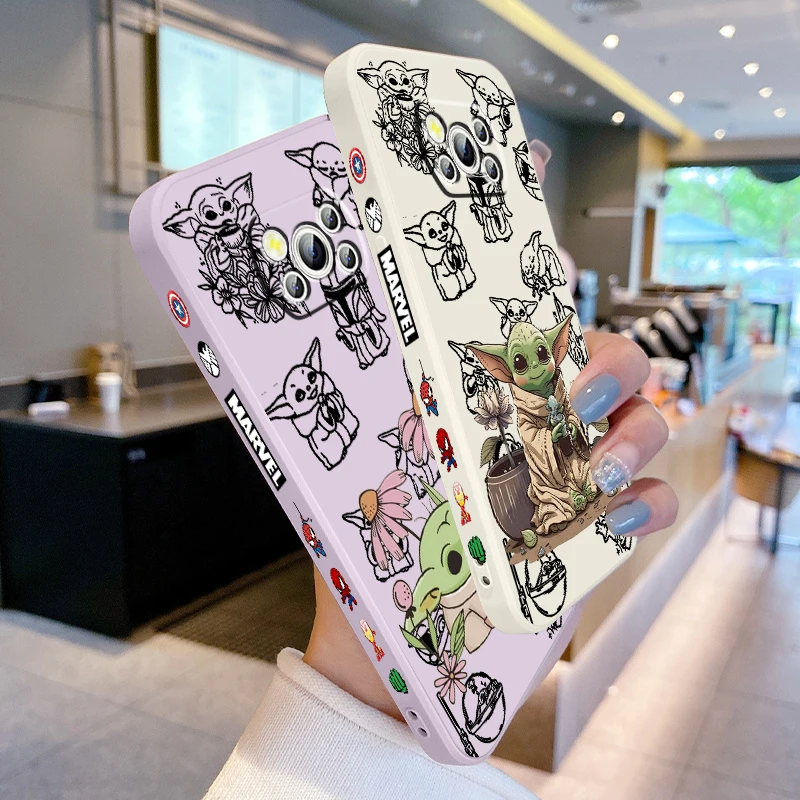 Жидкая левая веревка S-Star W-Wars для Xiaomi Mi Poco X6 X5 X4 X3 M6 M5 M5S M4 M3 F5 F4 F3 C65 C55 C40