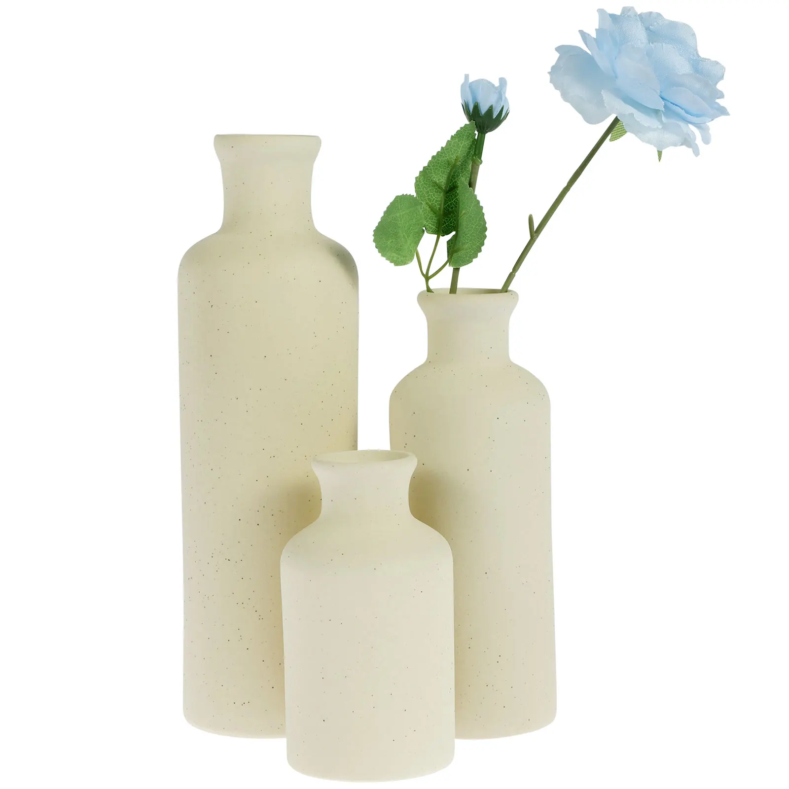 

Ceramic Vase Set Decorative Flower Vase Vintage Pampas Grass Vase Modern Table Floral Vase Small Medium Large Vase Aesthetic