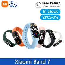 Original Xiaomi Mi Band 7 Smart Bracelet 1.62 quot AMOLED Bluetooth 5.2 With 120 Workout Modes Fitness Traker Heart Rate Monitor