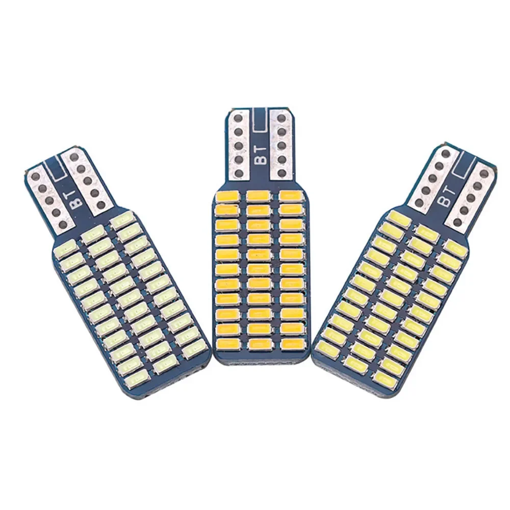 1~10PCS High Brightness Canbus T10 W5W 3014 33SMD Error Free Ice Blue 4000K 6000K Warm White Diode Side Marker Car Led Light