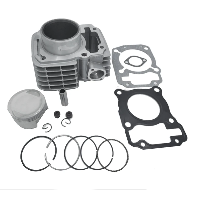 

Cylinder Kit Cylinder Gasket Kit 57.3Mm For Honda XR150 CBF150 KTT150 Piston Ring Gasket Engine Parts