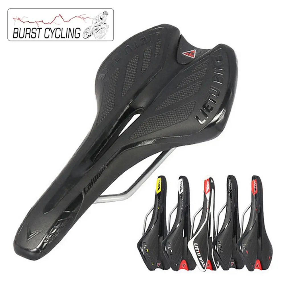 

Fixed Gear Bicycle Saddle Mountain Bike Hollow Soft Breathable Seat Cushion Bicycle Accessories 275 X 135mm Dropship