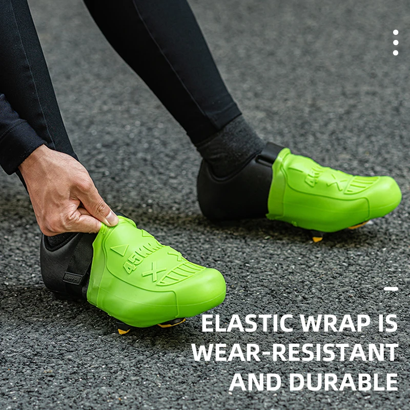 ROCKBROS водонепроницаемый чехол для обуви силиконовый велосипедной накладки на