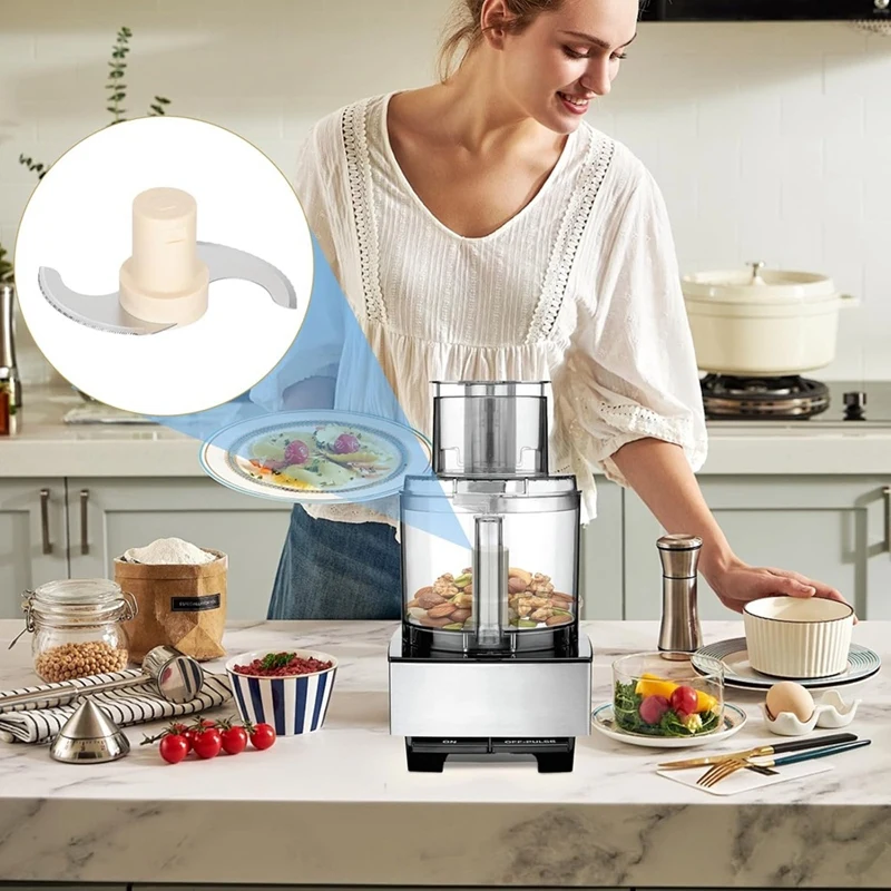 Женское лезвие из нержавеющей стали для кухонного комбайна с 14 чашками