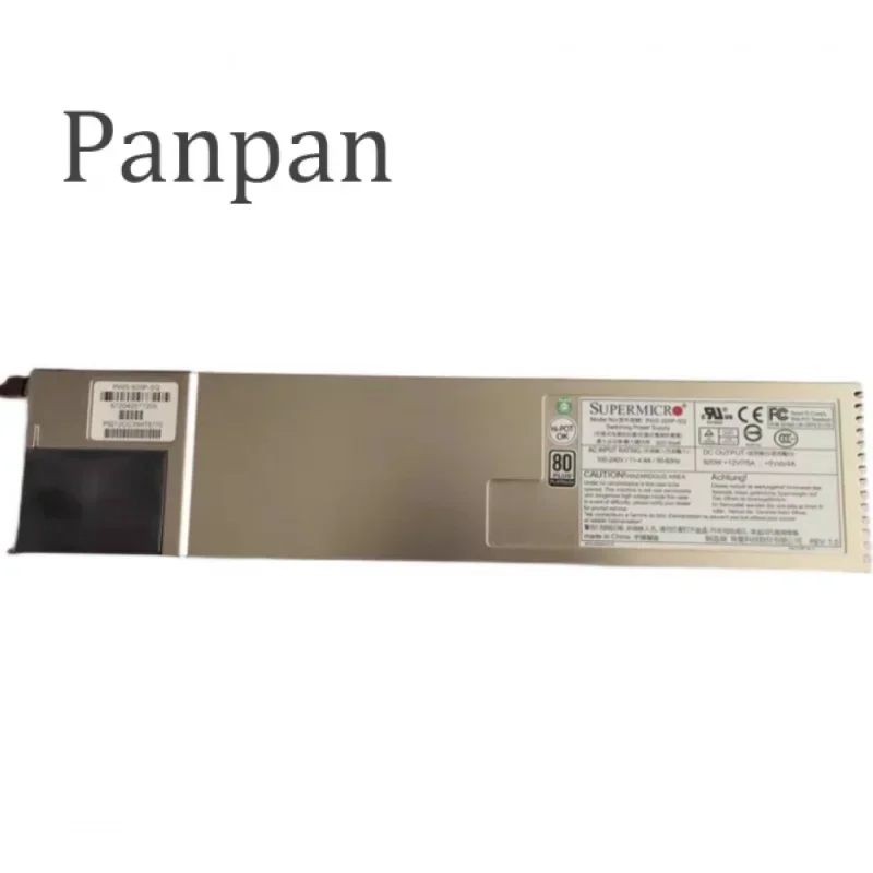 Оригинальный блок питания для Supermicro 80plus Platinum 920 Вт импульсный источник PWS-920P-1R