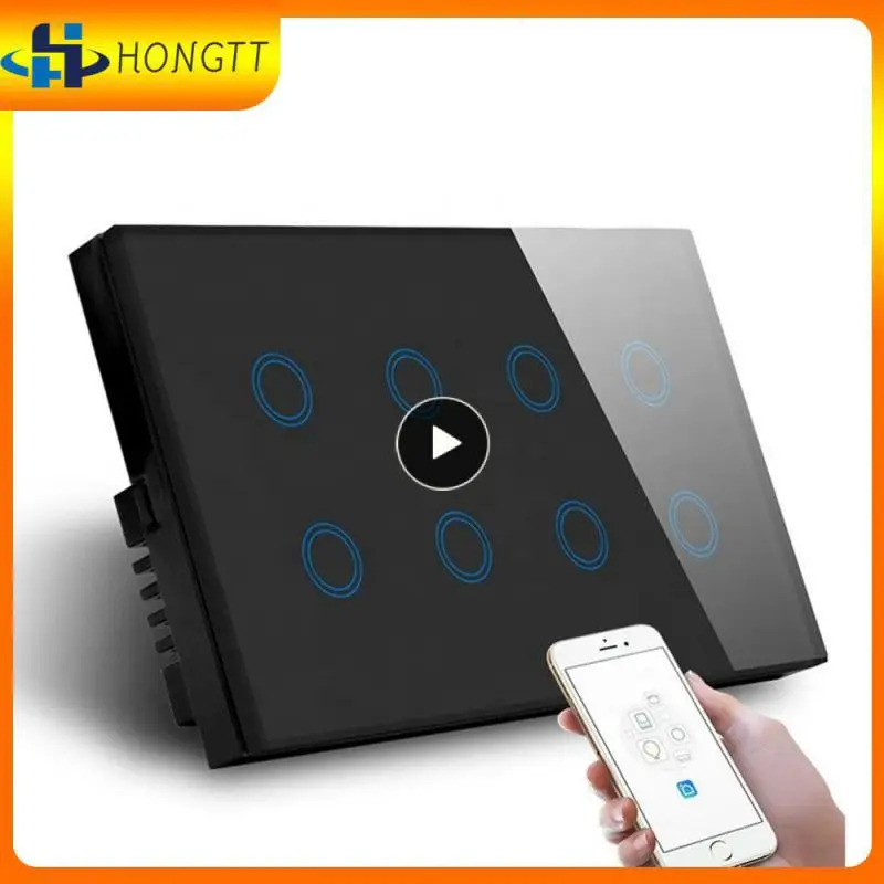 

User Friendly Interface Energy Saving 8 Channel Switch Stable Wifi Connection Smart Home Easy To Install And Use Fashion Design