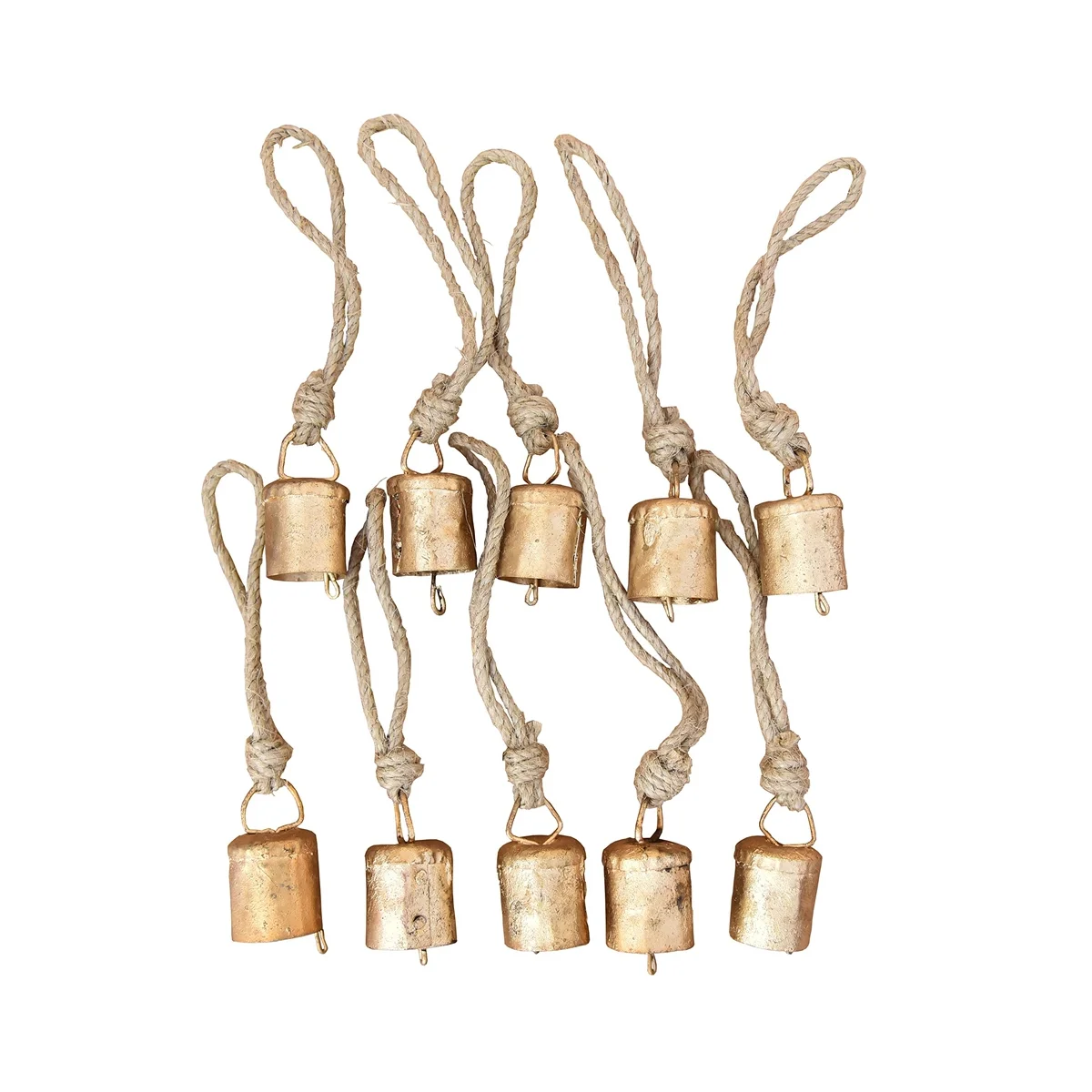 

Pack of 10 for Wind Chimes, Cow Bell Noise Makers, Jingle Crafts, Witch
