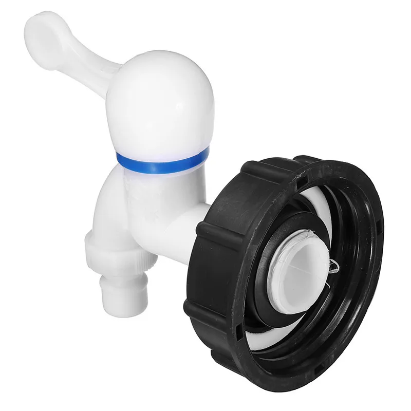 

1/2 Inch 3/4 Inch S60x6 White Ceramics Thread IBC Tank Adapter Connector Tap Replacement Valve Fitting For Home Garden 60mm