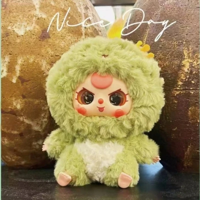 Оригинальная загадочная коробка Baby Three 12 серии китайских знаков виниловая кукла