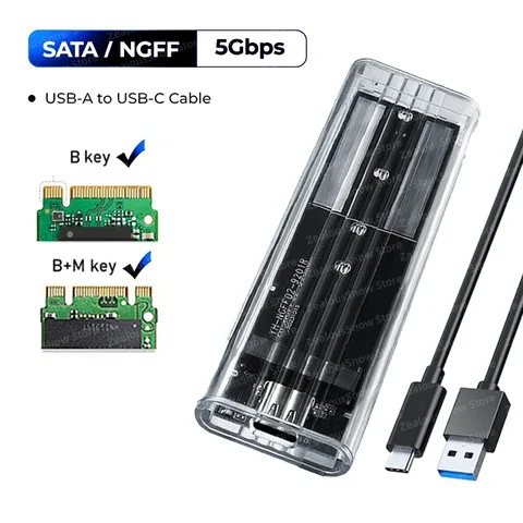 Внешний корпус SSD kebidu для M.2 NVMe/SATA