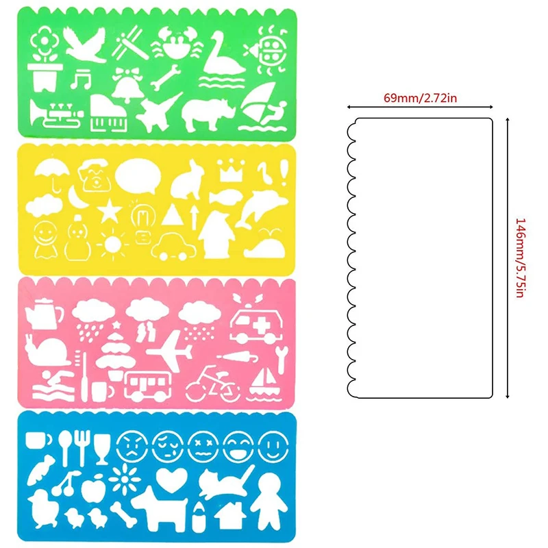 13 шт. Детский развивающий набор животных |