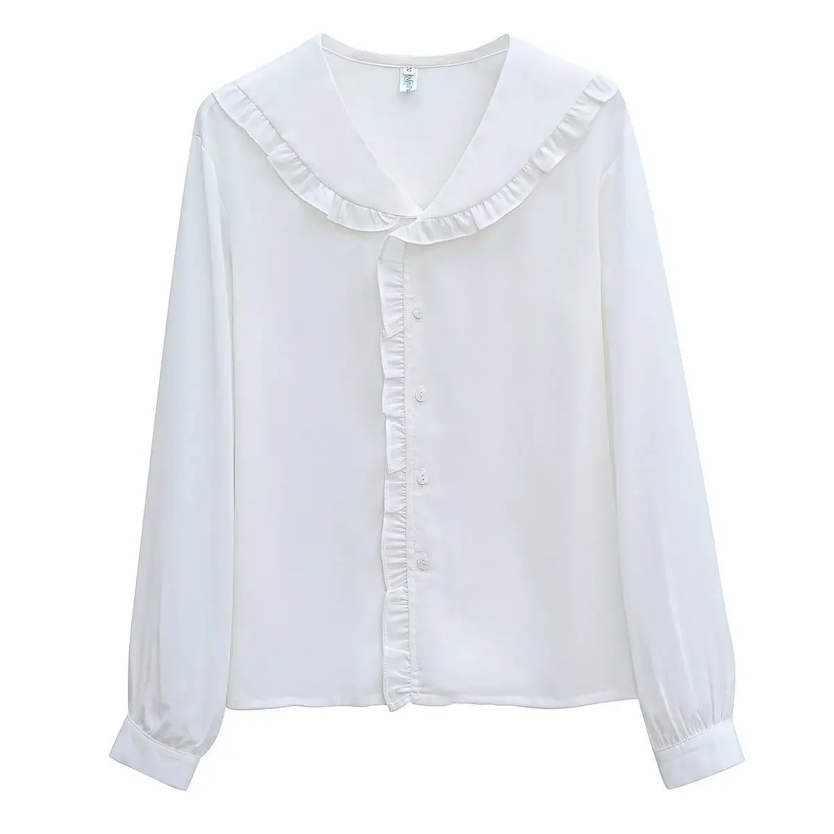 Шифоновая рубашка женская осенняя коллекция 2023 новый корейский дизайн