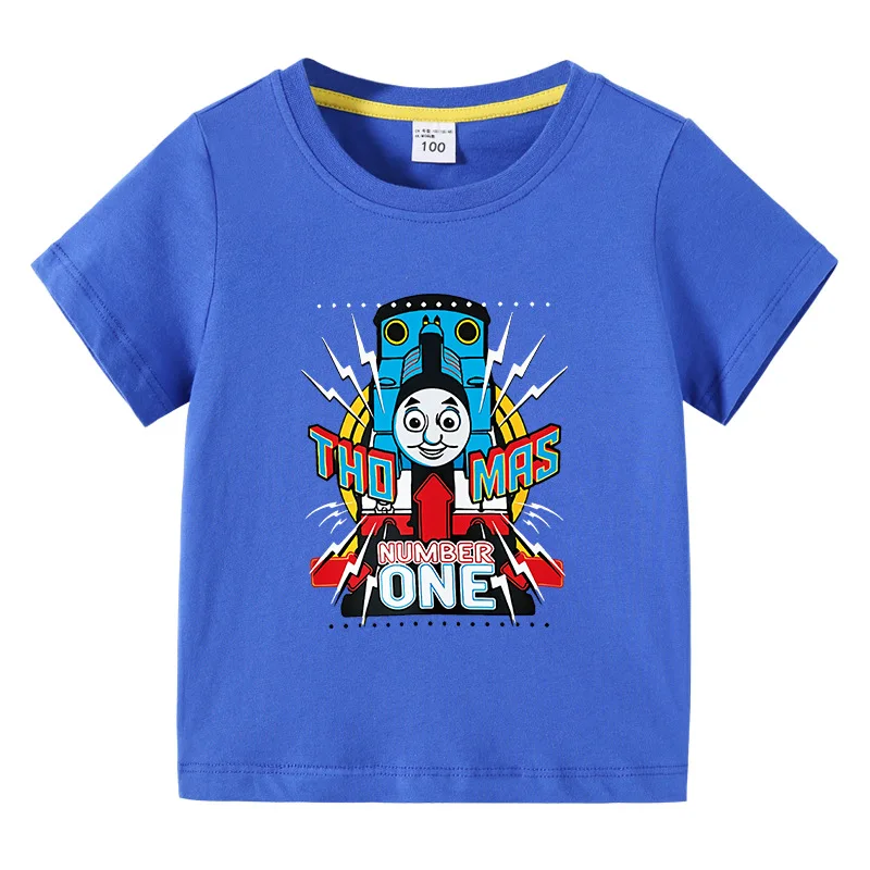 

Thomas and Friends Casual Shirts Kids Fashion T Shirt Graphic Short Sleeves T-Shirts Children Cartoon Tshirt Girls Boys Clothes