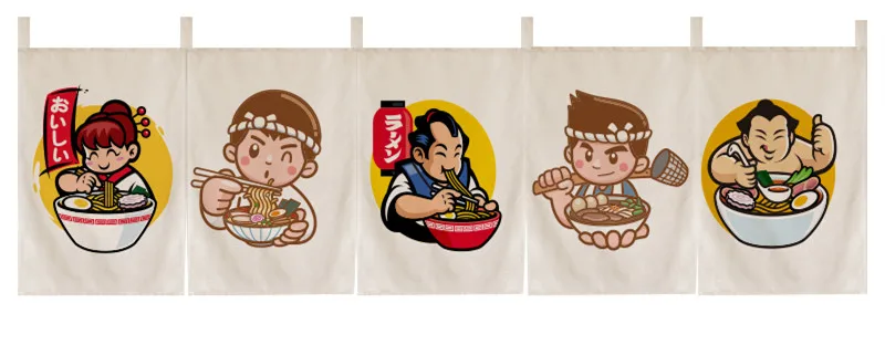 

Горизонтальная занавеска из полиэстера и хлопка для кухни