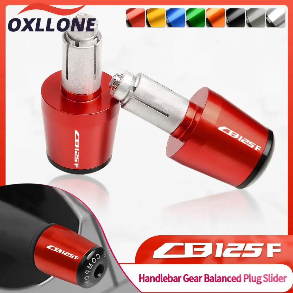 

CB125F 7/8" Motorcycle Accessories Handlebar Grips Slider Cap Plug Aluminum Bar End For HONDA CB125F CB 125F 2014 2015 2016 2017