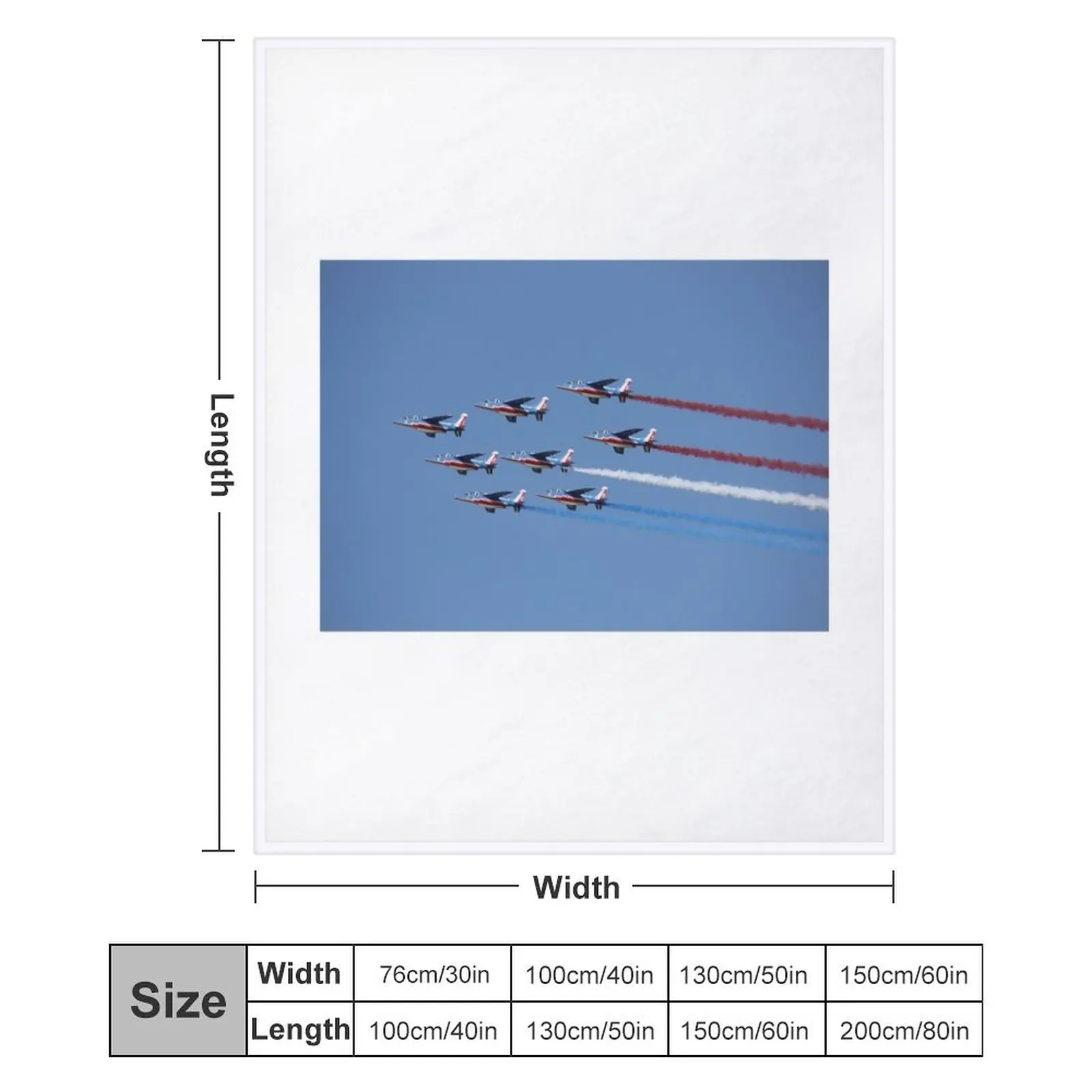 Пatrouille de France over Yorktown Вирджиния Плед Роскошные одеяла для диванов на диван Одеяла
