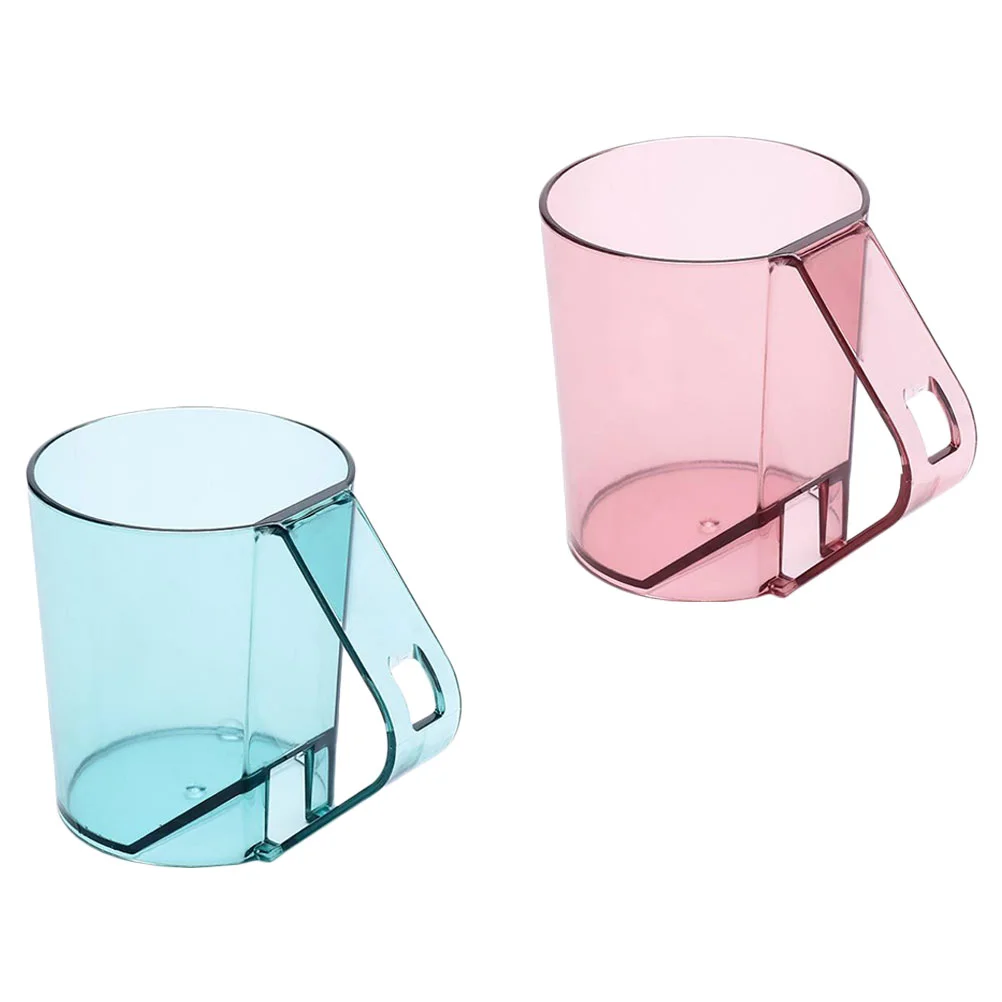 

Cup Cups Plastic Tooth Bathroom Holder Washing Toothpaste Mug Mugs Storage Tumblers Organizer Kids Unbreakable Tumbler Reusable