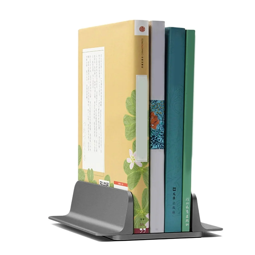 

Besegad Adjustable Vertical Laptop Stand Portable Aluminum Notebook Stand Stand for Macbook Pro Air Accessories