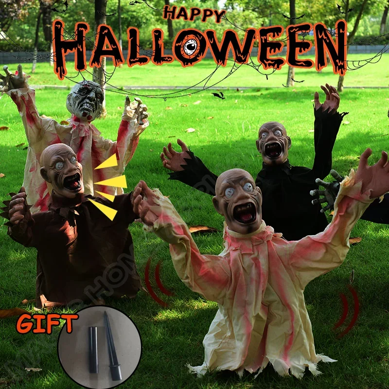 Украшение На Хэллоуин С Голосовым Управлением Большие Качели Призрачные Новые