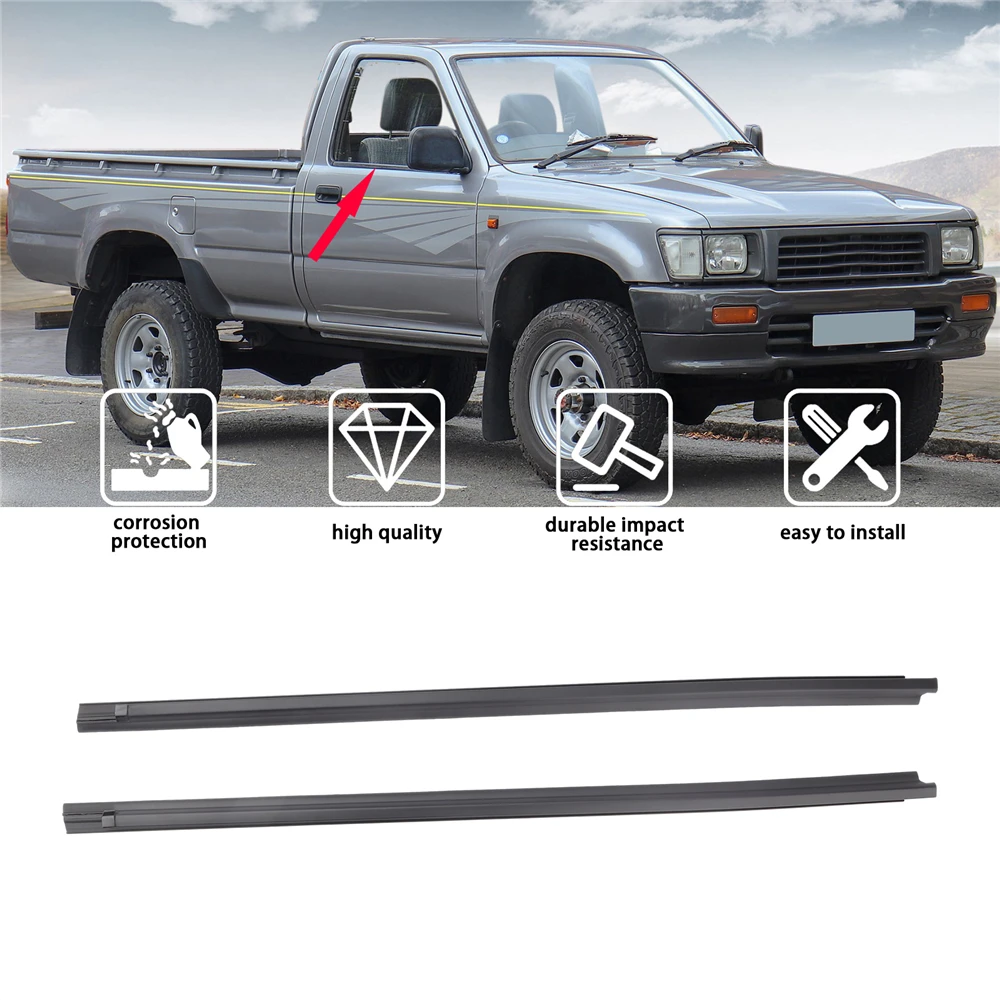 2 шт. Уплотнители для оконных стекол Toyota Hilux SR5/VIGO/MK6 2005-2015