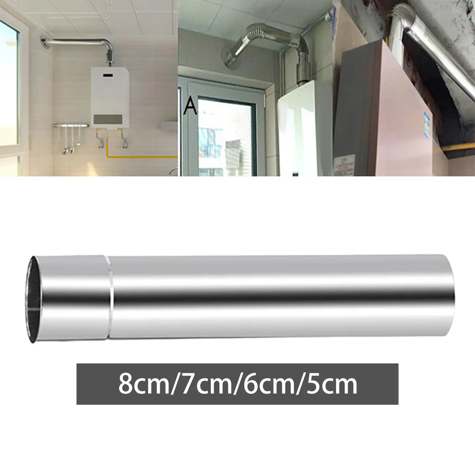 Удлинительная трубка для качения камина труба горячих насадок зимний