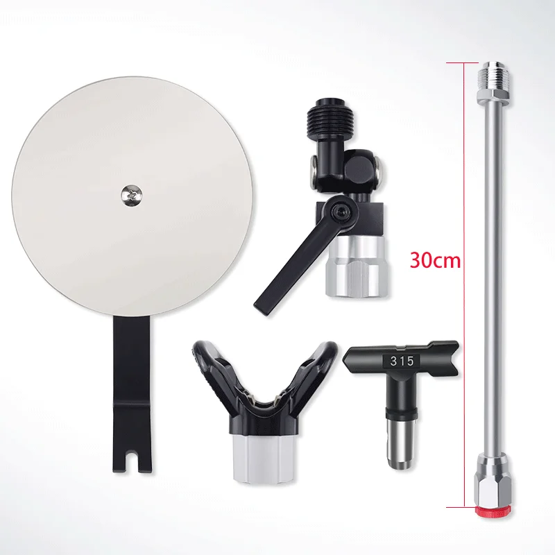 

Направляющий пистолет-распылитель для безвоздушного распыления для 7/8-дюймового безвоздушного распылителя краски, распылители, удлинитель, насадка для безвоздушного распыления краски