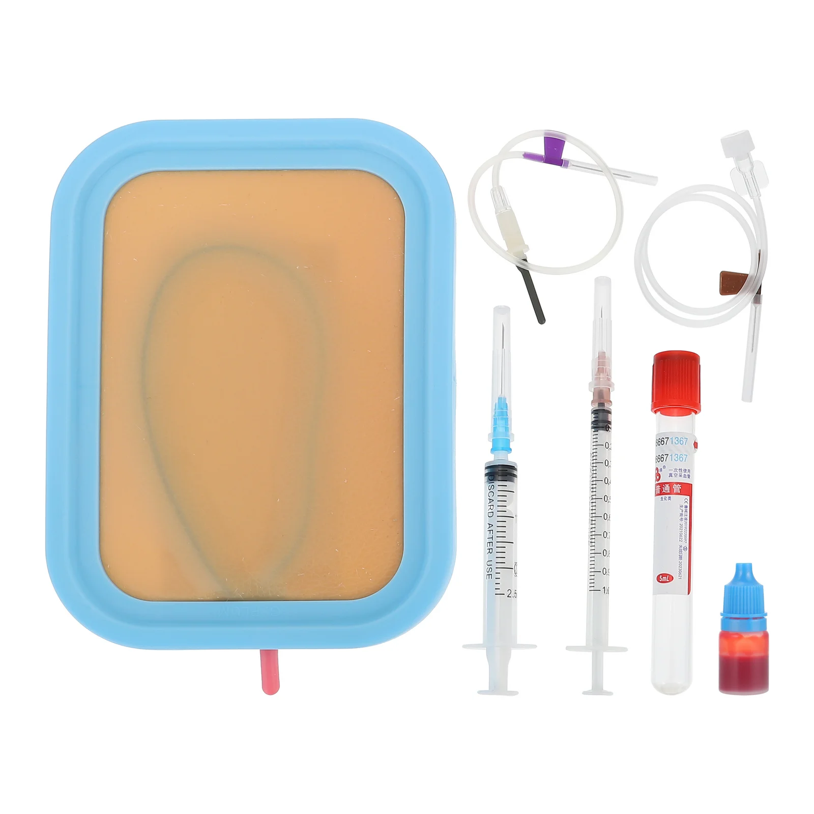 

Blood Training Injection Practice Model Silicone Pad Human Skin Artificial Intramuscular Simulation Mold Reproductive system