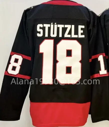 Изготовленные на заказ трикотажные изделия нового стиля Brady Tkachuk Thomas Chabot Tim Stutzle