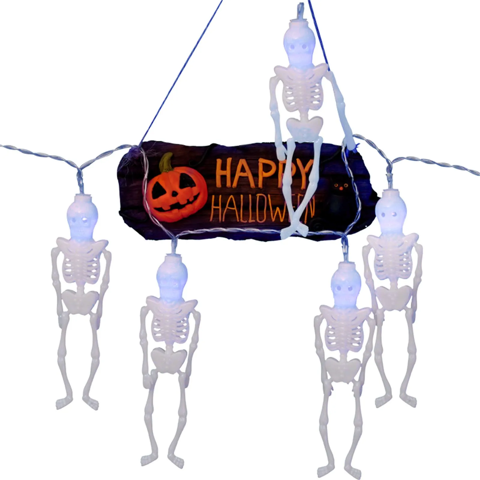 

Decor Letters for Bedroom Halloween Decorative Lights Battery Powered String Lights Led Halloween Lights Waterproof For Backyard