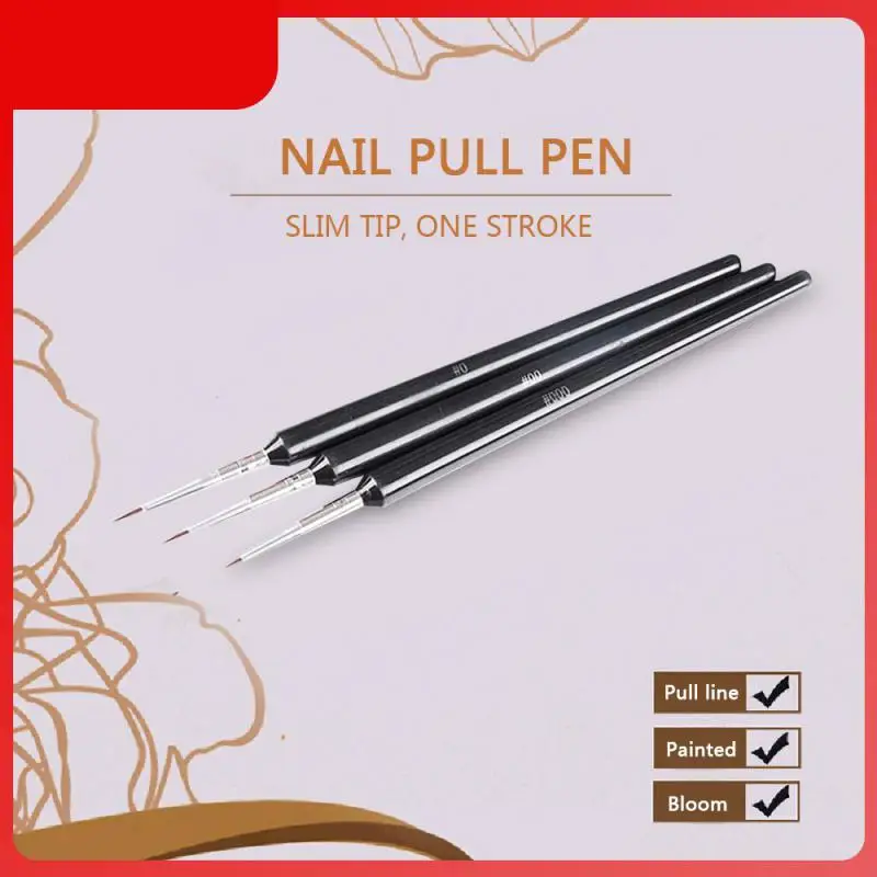 

3 шт./набор, кисти для нанесения гель-лака на ногти