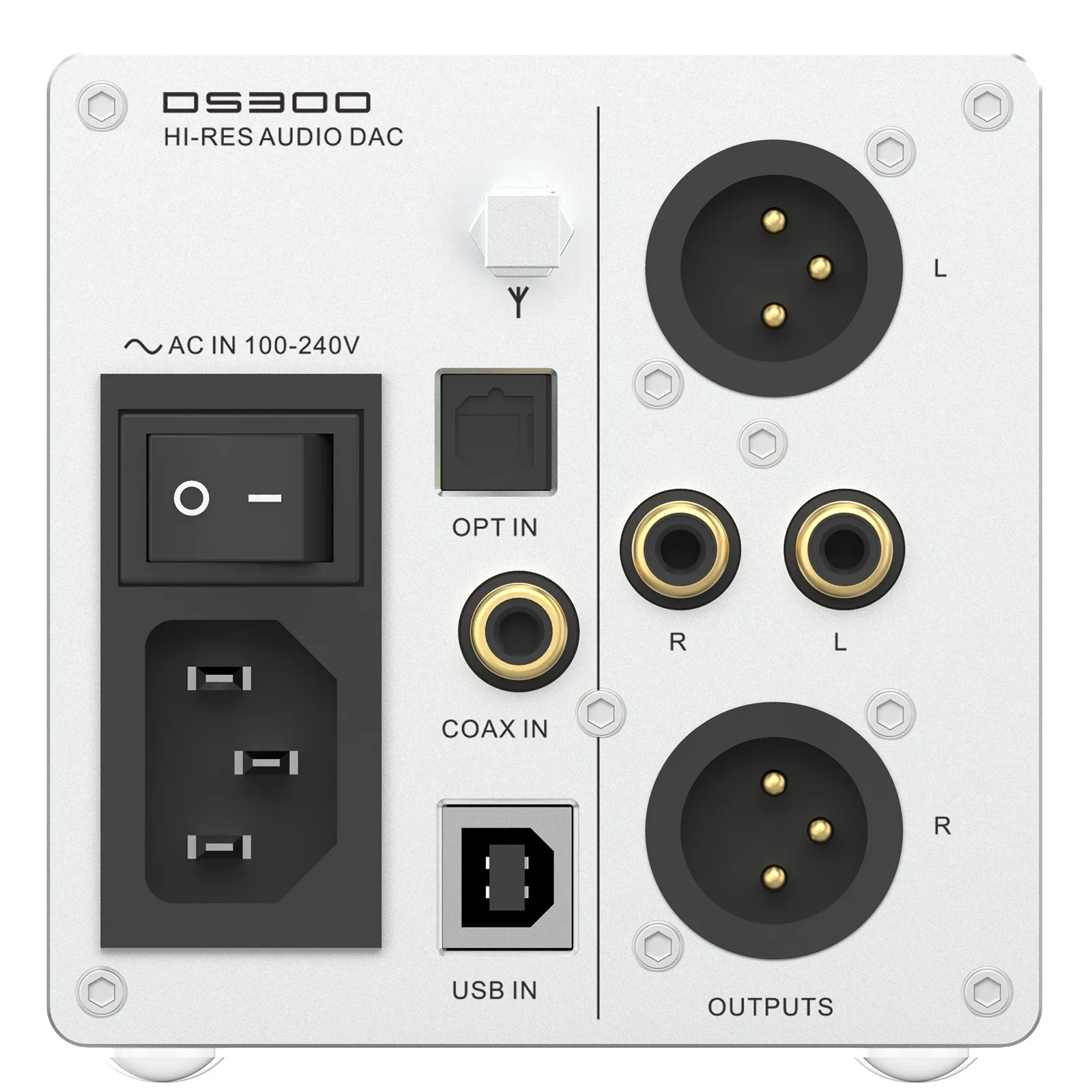 Фото SMSL DS300 Высокопроизводительный ЦАП с исключительным качеством звука и настройками усиления усилителя для наушников №3