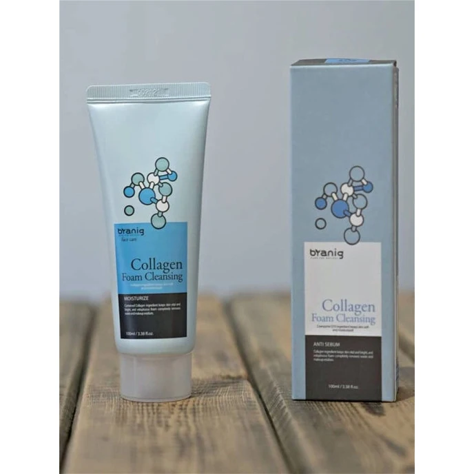 Пенка для умывания с коллагеном BYANIG Pure Natural Collagen Foam Cleansing 100 мл |